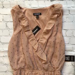 Express blush pink maxi dress - new with tags